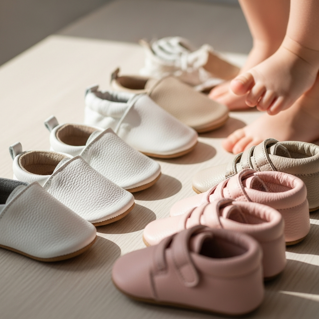 Бебешки обувки - първи стъпки