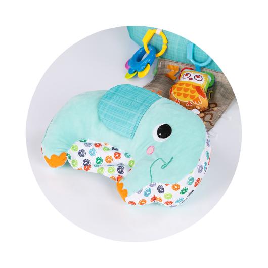 Мултифункционална бебешка възглавница 5 в 1 синя 3