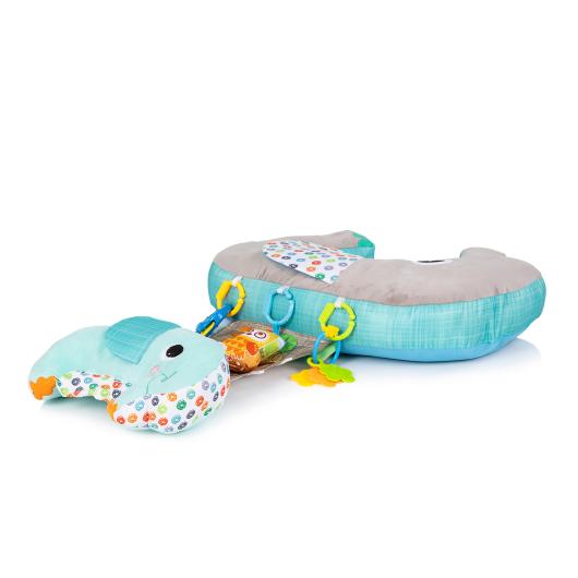 Мултифункционална бебешка възглавница 5 в 1 синя