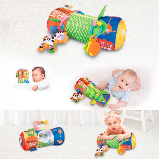 Бебешка възглавница за активна гимнастика зелена 3